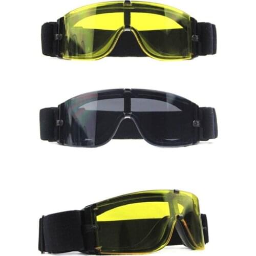 Army Motorcycle Sunglasses Tactical Goggles Airsoft Paintball Safety Military Glasses for Riding Shooting Hunting CS War Game