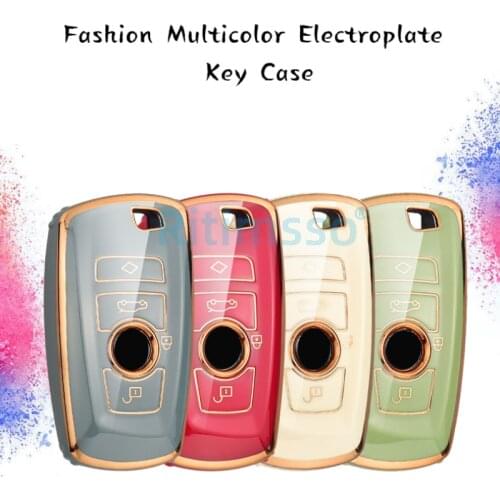 For BMW F10 F20 F30 X3 X4 M3 M4 E34 E90 E60 E36 F25 G30 F11 M3 M4 1 3 5 7 Series Tpu Car Key Case Cover Shell Accessories