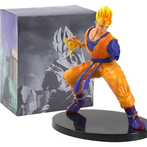 16cm Dragon Ball Z DBZ Anime Super Saiyan Son Gohan Goku Broken Arm PVC Action Figure Cartoon Model Toy Kids Gift Brinquedos