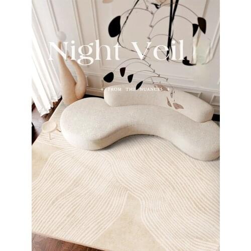 Louis Fashion Cashmere Carpet Living Room Bedroom Bedside