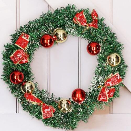 Creative Christmas Decoration Wreath With Any Other Christmas Decoration Hotel Door Ring Show Window Decoration Hanging Ornament