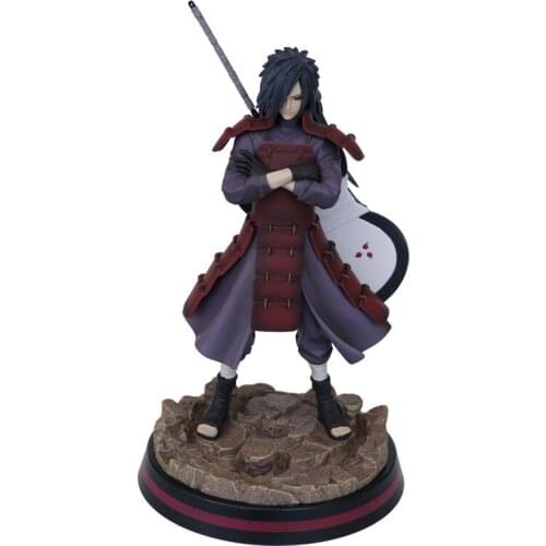 32 Cm Hot Anime Uchiha Madara Model PVC Action Figure Collectiable Toy for Children Gifts