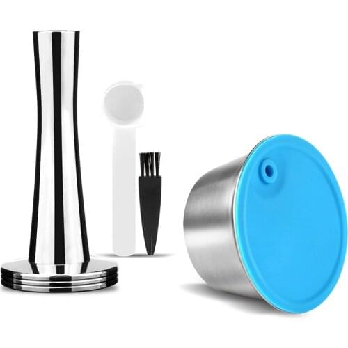 Refillable Coffee Capsule For Dolce Gusto Reusable Stainless Steel Filter Cup For Coffee Machine Cream Maker