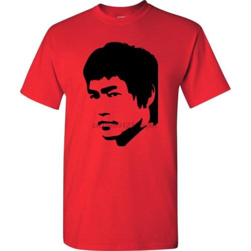 BRUCE LEE WIN LIKE 96 MENS T-SHIRT SNEAKER TEE XI 11 RETRO NEW - RED