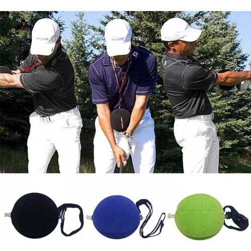 Inflatable Golf Intelligent Impact Ball Golf Swing Trainer Aid Practice Posture Correction Training supply Suitable for all ages