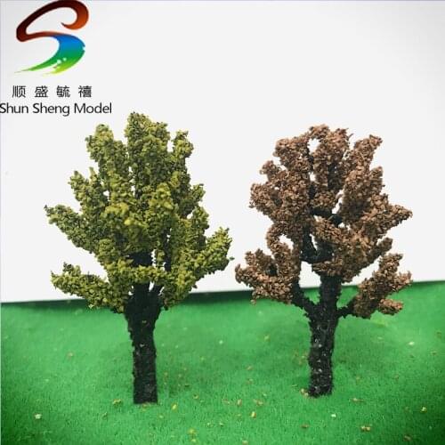 2019 New Model Wire Tree Mini Tree The Simulation Tree Trunk Scale Train Layout Set Model Trees