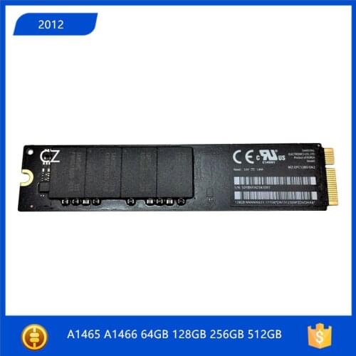 Original A1466 A1465 2012 SSD 64GB 128GB 256GB 512GB for Macbook Air 11.6" 13.3" Solid State Drive EMC 2558 EMC 2559 MD231