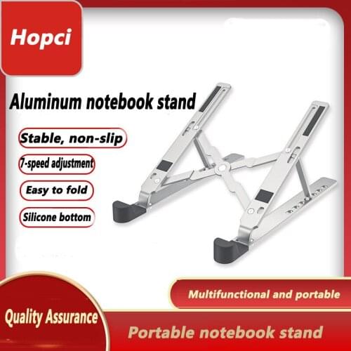 Adjustable Laptop Stand Aluminum Portable Base For Macbook Computer PC iPad Tablet Cooling Pad Foldable Laptop Holder