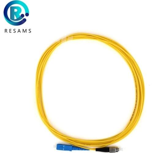 Resams FC UPC-SC SM SX Transmission Stability Low Insertion Loss Professional Manufacturer Branch Fiber Optic Patch Cord