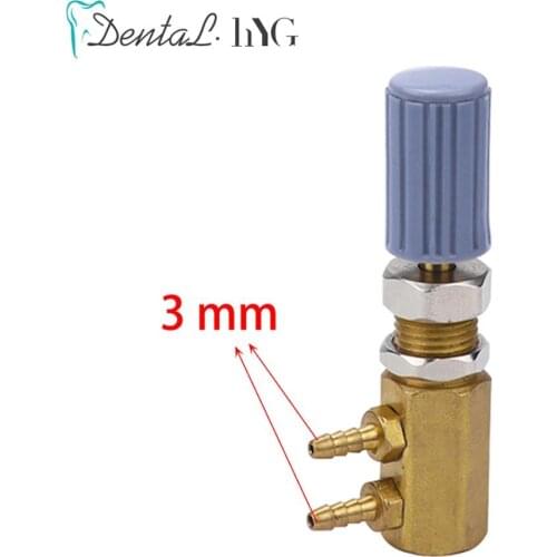 1PCS Dental Regulating Water Control Valve Adjustor Copper Spare Parts Dental Chair Turbine Unit Accessories Replacement