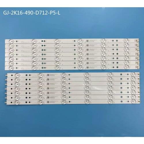 New FOR TPT490U2-EQYSHM.G 49PFF5701 49PUS6501 49PUS6401 GJ-2K16-490-D712-P5-R GJ-2K16-490-D712-P5-L 210BZ06DR43535K04D 49PFS530