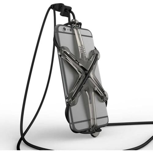 Universal Mobile Phone Lanyard Silicone Sports Strap SmartPhone Lanyards Ring Holder Case Neck Hanging Rope Sling For Your Phone