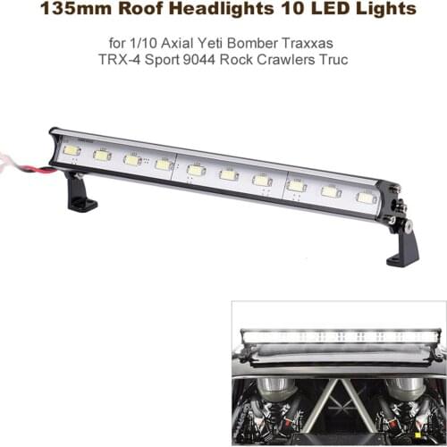 135mm RC Light Bar Roof LED Lamp Kit for Trax-xas Slash / Slash 4x4 1/10 RC Crawler Truck