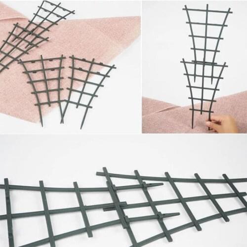 2×25m High Quality Practical Durable Plant Vines Climbing Trellis DIY Garden Plastic Mini Potted Holder Garden Supplies