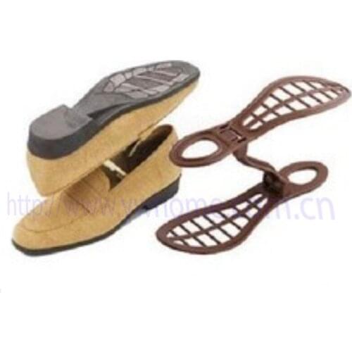 2 pair Shoes Rack Organizer Space Saver Ventilated Design Shoes Organization Storage Racks