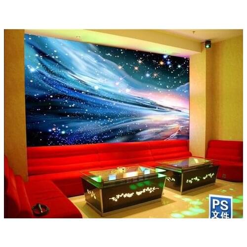 3d wallpaper custom Non-woven Dream sky background wall KTV rooms background wallpaper