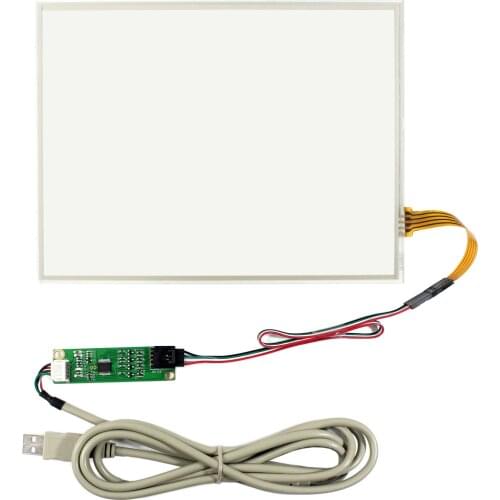 10.4 inch 4-Wire Resistive Touch Panel 10.4" touch Screen with USB touch controller Fit for 10.4" LCD