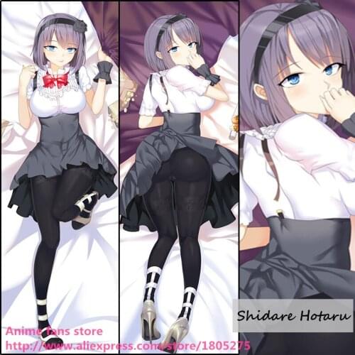 Anime Dagashi Kashi Cute Loli Shidare Hotaru Cute Japanese Pillowcase Pillow Case Cover decorative Hugging Body Bedding