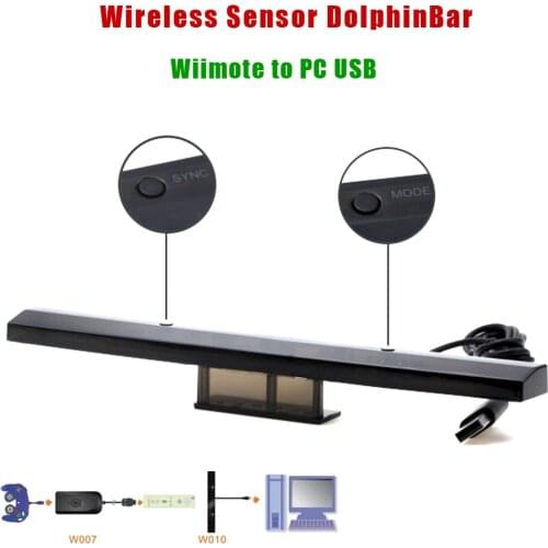 2020 MayFlash Sensor DolphinBar for Wii Remote Wireless Game Controller for Windows PC by Bluetooth