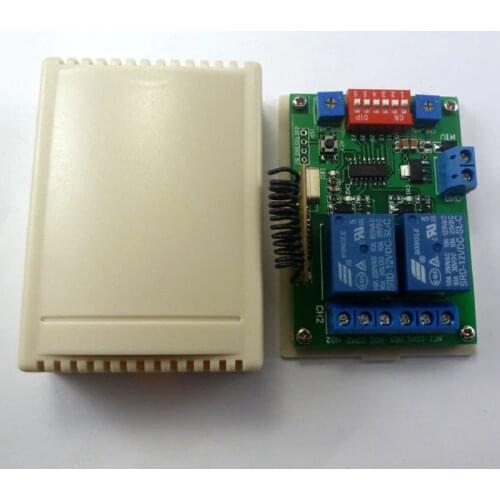 CE029A 2ch Dc 12v Multifunctional Wireless Timer Delay Relay Module Learning Code 433mhz Ev1527 Pt2262 Ask Ook