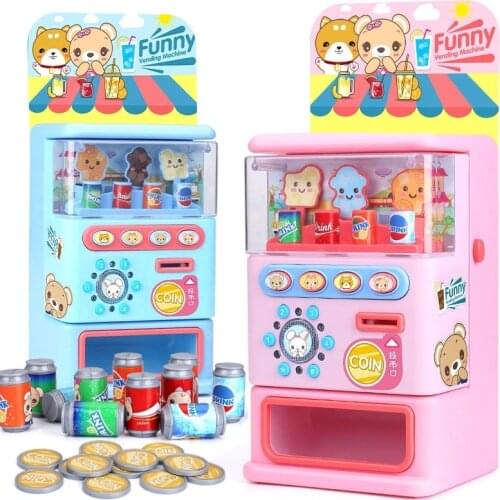 Childrens Toy Simulated Vending Machine Mini Childrens Puzzle Game Pretend Play Simulation Sound Childrens Puzzle Game Toys