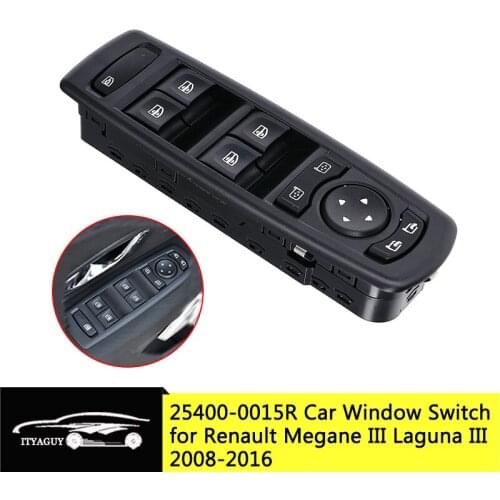 254000015R 25400-0015R Window Mirror Master Switch For Renault Megane Laguna III 2008-2016 7700817337 25400000 Car Accessories
