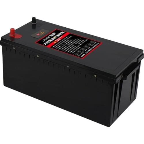 12V150AH Lithium Iron Phosphate Battery Can Charge And Discharge At High Current With Bluetooth