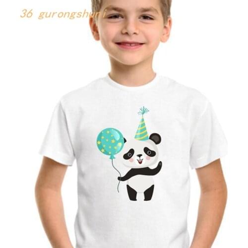 Cute cartoon t shirt for girls tshirt fashion cute girl t-shirt children clothing kids clothes boys baby panda graphic t shirts