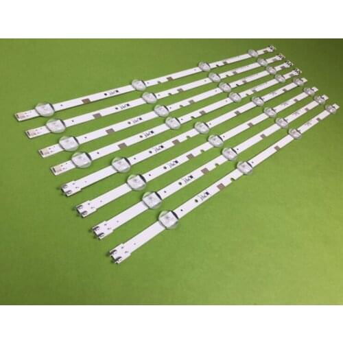 New kit 8pcs LED backlight strip for Samsung V5DN-480SMA-R4 V5DN-480SMB-R3 2015 SVS48 FHD LM41-00360A LM41-00359A