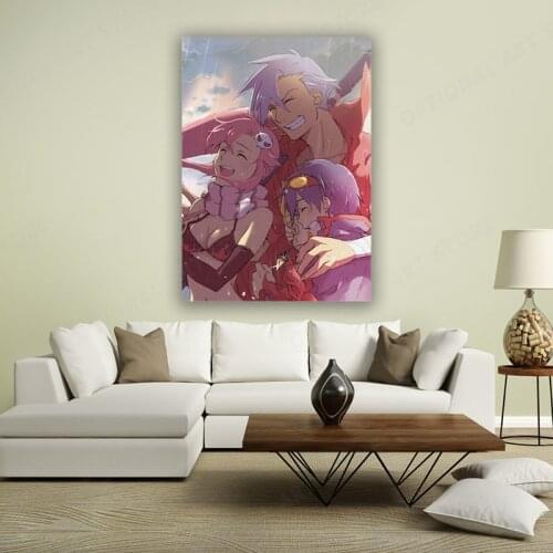 Anime Tengen Toppa Gurren Lagann Poster Living Room Home Wall Decorative Canvas Art Painting