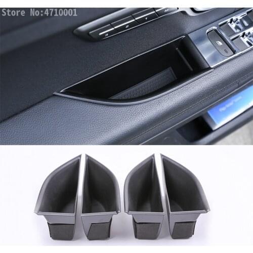 Plastic Car Door Handle Storage Box Glove Container Holder Tray For Land Rover Range Rover Evoque 2016 2017 Car-Styling