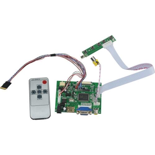 HDMI VGA AV Remote LCD Controller Board kit For B116XW02 V0 1366X768 40Pin LED Panel