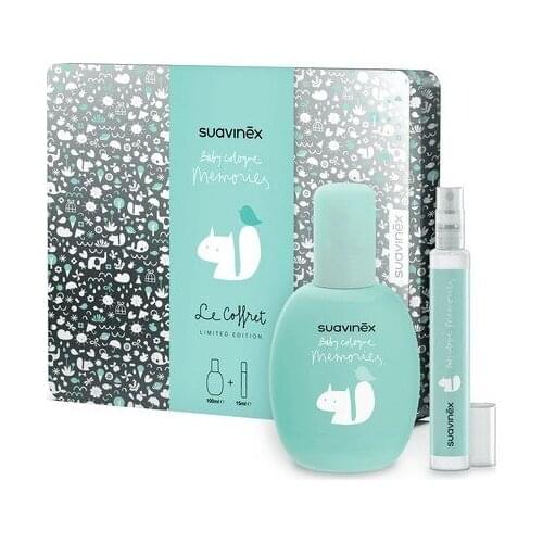 SUAVINEX - COFRE METÁLICO PERFUMES MEMORIES (100 ML+ 15 ML)
