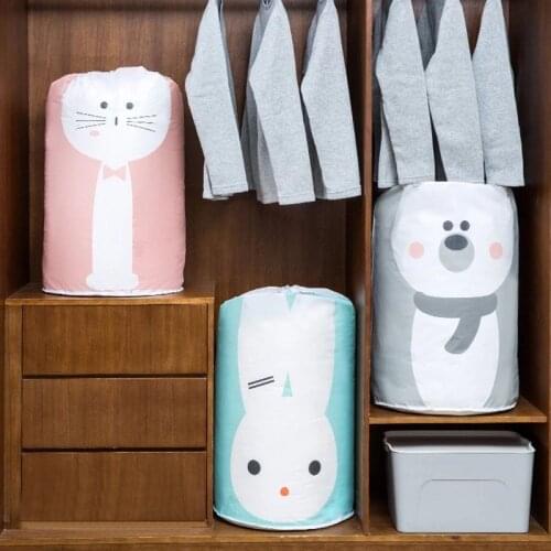 High quality Large Capacity Storage Bag for Quilt Moisture-proof Organizer Pouch with Dustproof Drawstring Lightweight Clothing