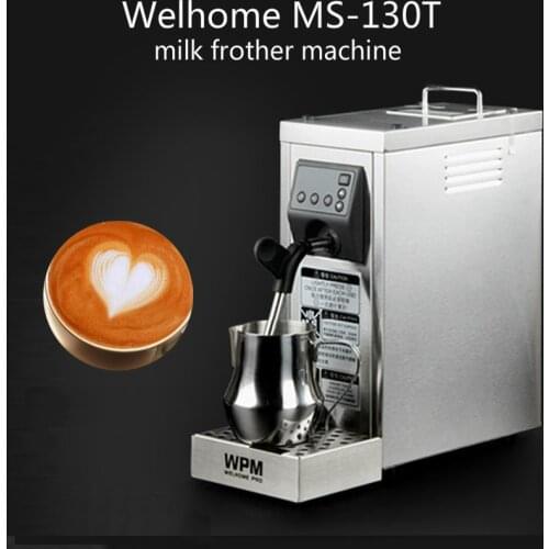 WPM Milk Frother Tea Shop Commercial Automatic Steam Engine Coffee Frothing Machine Intelligent Full Setting Temperature