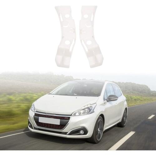 1607398380 Front Left Right Bumper Side Spacer Bracket Support for PEUGEOT 208 2012-2015