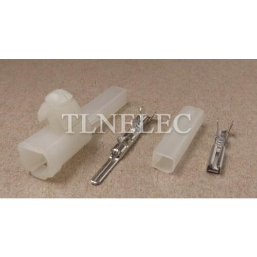 6243-1011 1 Pin Way Male Female Unsealed Led Light Lamp Wiring Harness Electric Wire Cable Connector