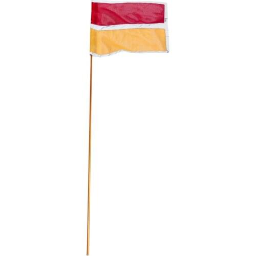 Safety Flag Pole for Bike Trailer Bicycle Motorcycle Truck ATVs Golf Cart Kayaking Boating - High Visibility Orange Red