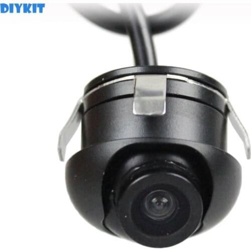 DIYKIT Wide Angle 360 Car Vehicle Rear View Side / Front Camera Back Up Mini Car Camera