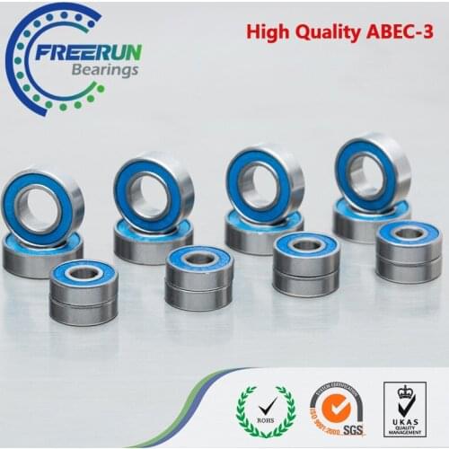 FOR TAMIYA(CAR) TT-01 ABEC 3 Blue Rubber Hobby Car Miniature Bearing