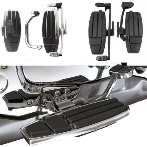 Driver Floorboard Footboard Kit Aluminum Fit For Honda Goldwing GL1800 2001-2008 2009 2010 2011 2012 2013 2014 2015 2016 2017
