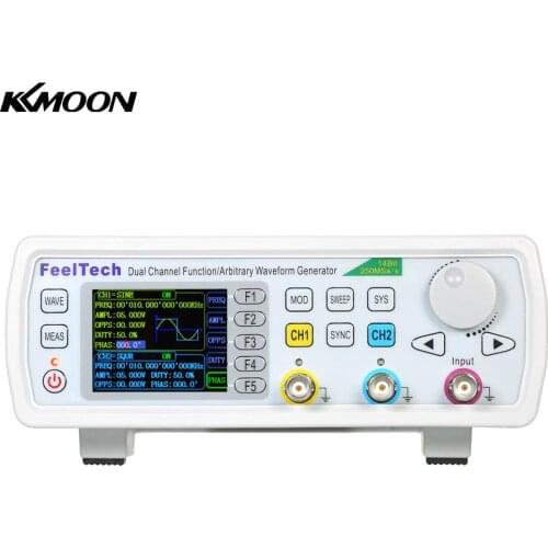 KKmoon FY6600-30M FY6600 Series 30MHZ Digital Control Dual-channel DDS Function Signal Generator frequency meter Arbitrary