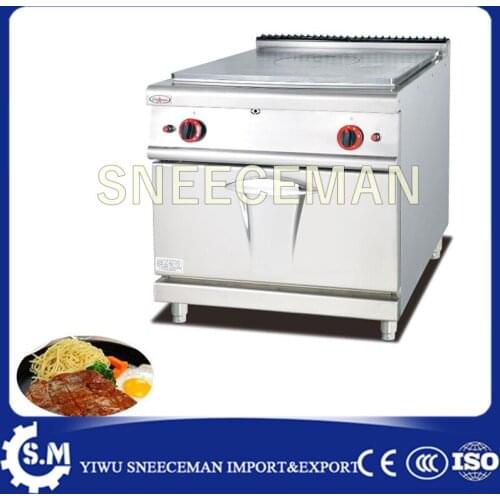 Commercial gas griddle flat grill for hotel and kitchen