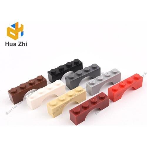 10PCS 3659 Brick Arch 1 x 4Building Blocks Parts MOC DIY Education Build Toys Brick