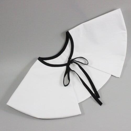 Korean Fake Collar Women Removable Detachable Collar Shawl Half Shirt Sweater Female False Collar Ladies Shawl Wrap Faux Col