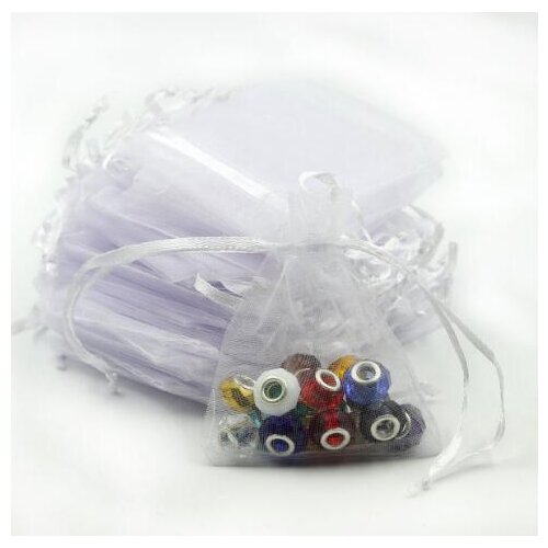 Hot 7x9cm Wedding Decorations Baby Shower Organza Bags Jewelry Gifts Party Favor Candy Birthday Supplies Packaging Goodie