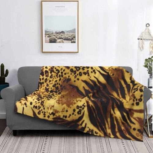 Cute African Leopard All Sizes Soft Cover Blanket Home Decor Bedding Snow Leopard Animal Skin Cheetah Fur Furry Leopard Ocelot