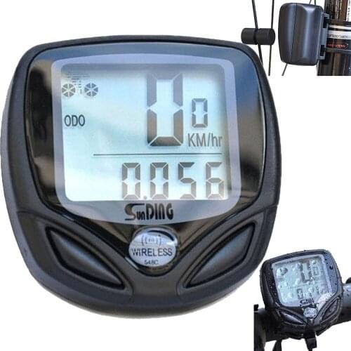 The New Wireless Bicycle Computer With Lcd Digital Display Speedometer Odometer Waterproof Stopwatch Riding Accessories Tools
