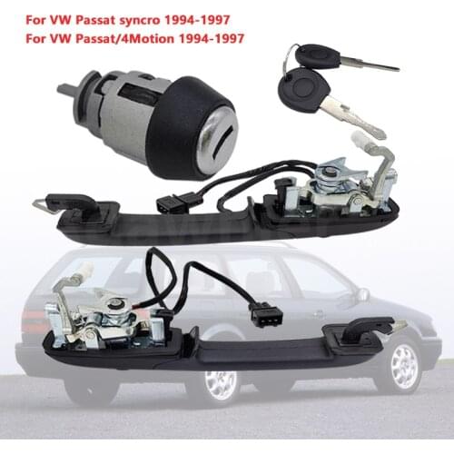 New product for 1994-1997 Volkswagen Passat B4 left and right front door handle + ignition lock core kit