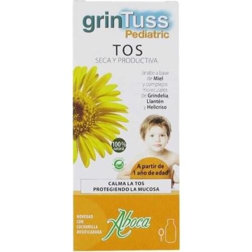 GRINTUSS JARABE CON POLIRESIN PEDIATRIC 180 ML